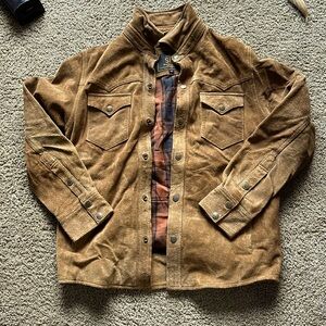STS RANCHWEAR Suède leather jacket MENS